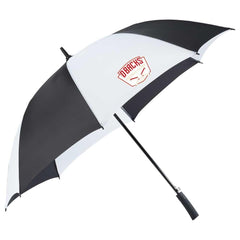 Totes Black and White 60 inch SunGuard Auto Open Golf Umbrella