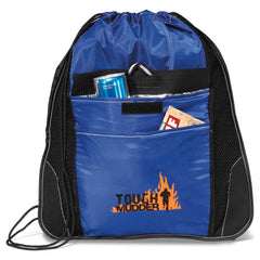 Tough Mudder Logo Custom Drawstring Bag