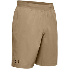 Custom Under Armour Men's Camel Vented Motivate Shorts