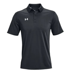 Embroidered Under Armour Men's Stealth Grey Tech Team Polo