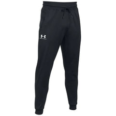 Custom Under Armour Men's Black Sportstyle Tricot Jogger