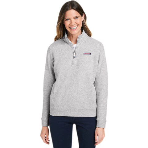 Corporate Vineyard Vines Women's Grey Heather Collegiate Shep Shirt
