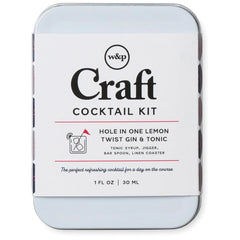 Custom W&P White Hole In One Lemon Twist Gin & Tonic Craft Cocktail Kit