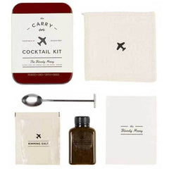 W&P Burgundy Bloody Mary Carry On Cocktail Kit