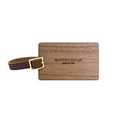 Custom Woodchuck USA Luggage Tag