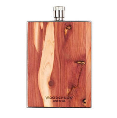 Woodchuck USA Wooden Flask