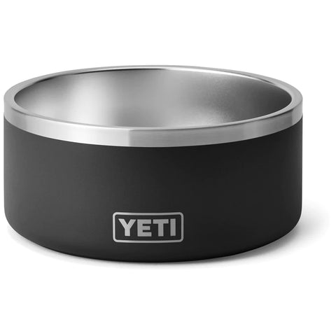 Branded YETI Black Boomer 8 Dog Bowl