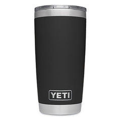 YETI Black Rambler-20 oz. Tumbler