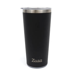 Branded Zusa Black Commuter Tumbler 20 oz