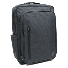 Custom Zusa Black Heather Structured Transit Pack