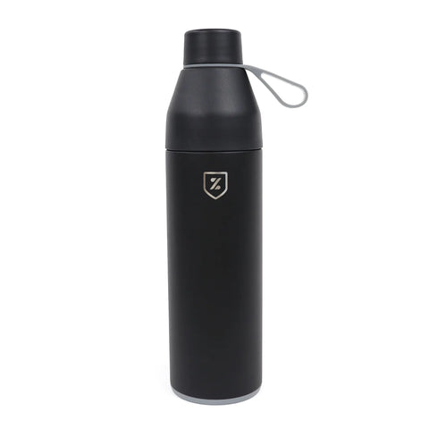 Branded Zusa 3 Day Black Sidekick Water Bottle 20 oz