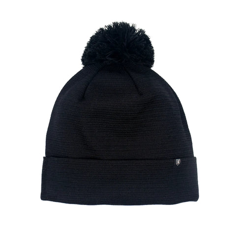 Custom Zusa Black Hyland Knit Beanie