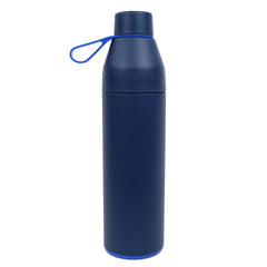 Custom Zusa Navy Sidekick Water Bottle 20 oz