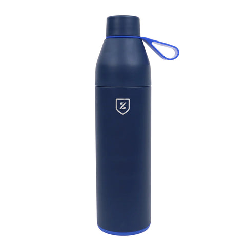 Custom Zusa Navy Sidekick Water Bottle 20 oz