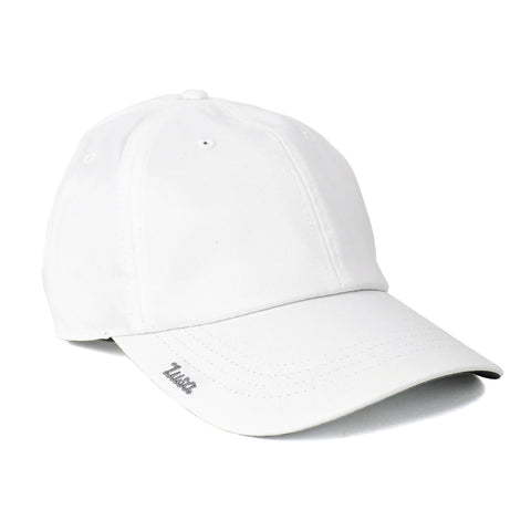 Logo-Branded Zusa White Swift Athletic Cap