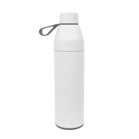 Custom Zusa White Sidekick Water Bottle 20 oz