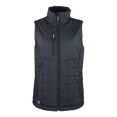 Custom Zusa Women's Black St. Cloud Puffer Vest