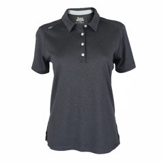 Branded Zusa Women's Charcoal Heather Itasca Polo