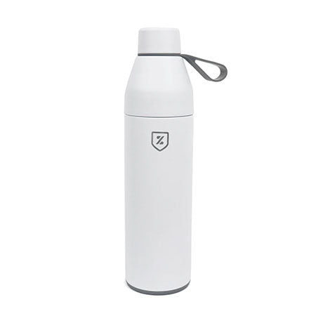 Logo-Branded Zusa White Sidekick Water Bottle 20 oz