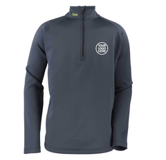 Zusa Men's Charcoal Influencer Quarter Zip