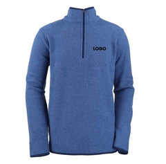 Zusa Men's Royal Chilly Fleece Quarter Zip