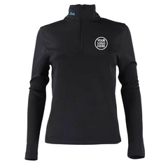 Zusa Women's Black Influencer Quarter Zip