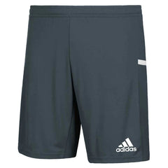 Custom adidas Men's Grey/White Team 19 Knit Shorts