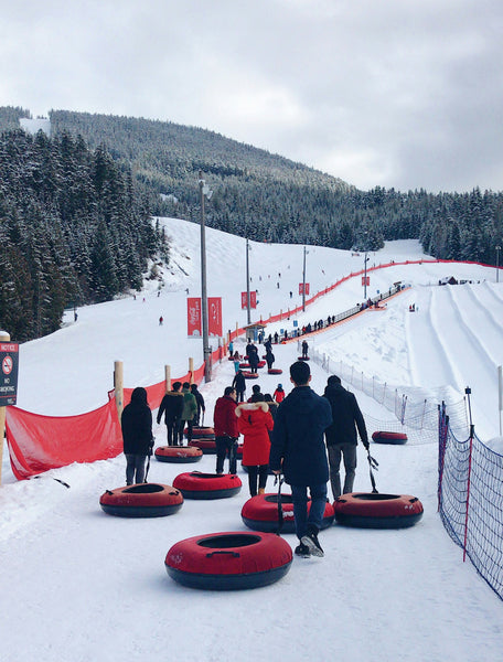 Plan a snow tubing outing for your team!