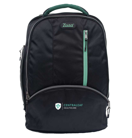 Custom Zusa Black Stamina Backpack