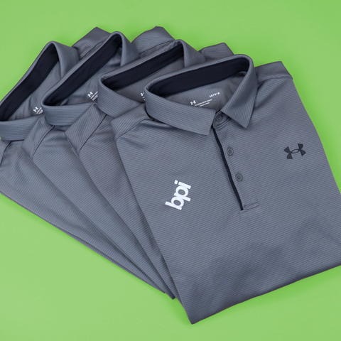 Get Custom Embroidered Under Armour Polos