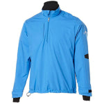 A light blue corporate Callaway jacket for men with a company logo embroidered