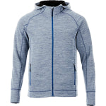 Gray corporate Elevate men's hoodie