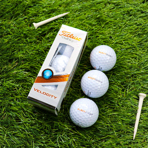 Shop custom corporate Titleist golf balls to promote your company today