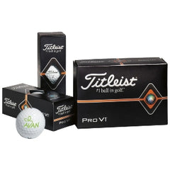 Add your company logo to custom golf balls for great corporate gifts for employees