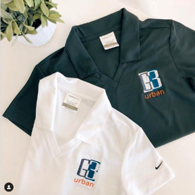 With your company logo embroidered on the front, custom logo branded Nike polos can make your team