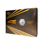 A box of custom printed Callaway golf balls