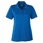 Add your company logo to custom discounted Women's polos with Merchology