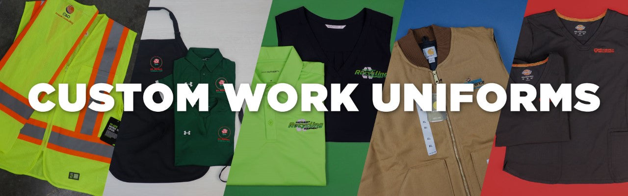 Company Logo Uniform Store | Custom Work Uniforms with Company Logo