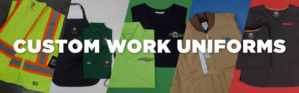 From healthcare workers to volunteer firefighters, find the perfect logo branded work uniforms your team needs today