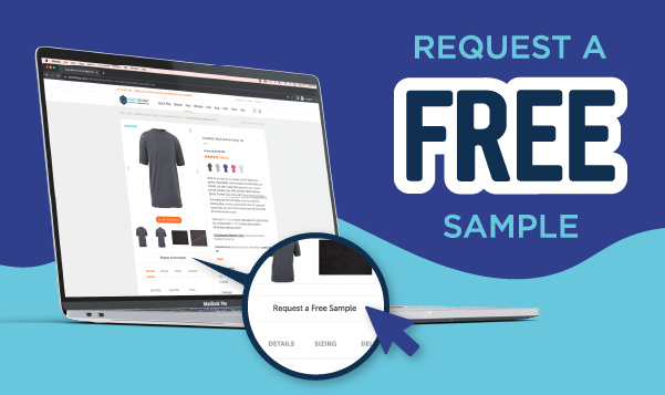 Free clothing sample requests