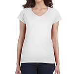 Gildan Custom Women's V-Neck T-Shirts