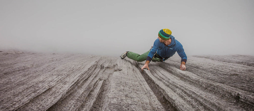 Custom Patagonia Hat on Mountain Climber