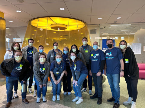 Members of the Merchology team volunteered at the University of Minnesota Masonic Children's Hospital for Impact Week 2023