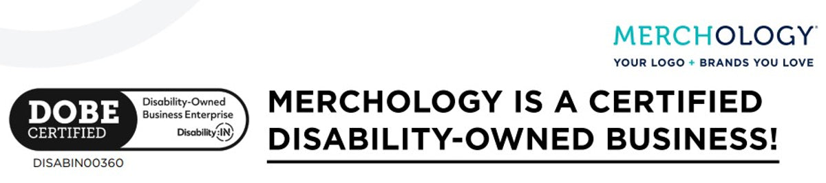 We're excited to announce that Merchology is a disability-owned business enterprise and supplier