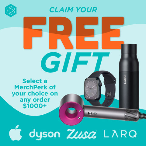 Earn a Free Gift with MerchPerks!