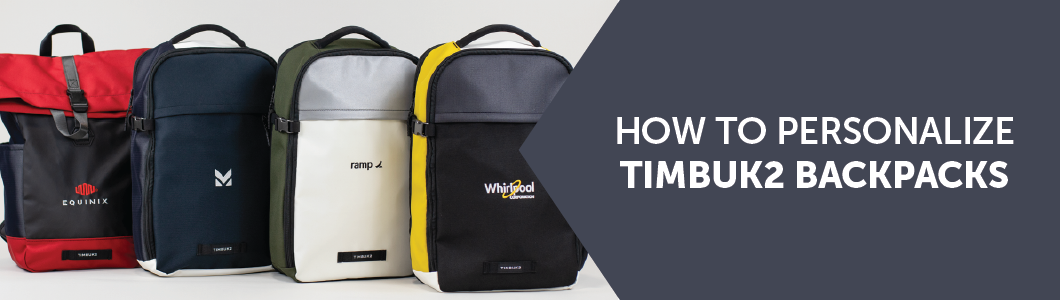 How to Personalize Your Custom Timbuk2 Backpacks