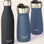 Add your business logo to custom S'well water bottles for a great corporate gift