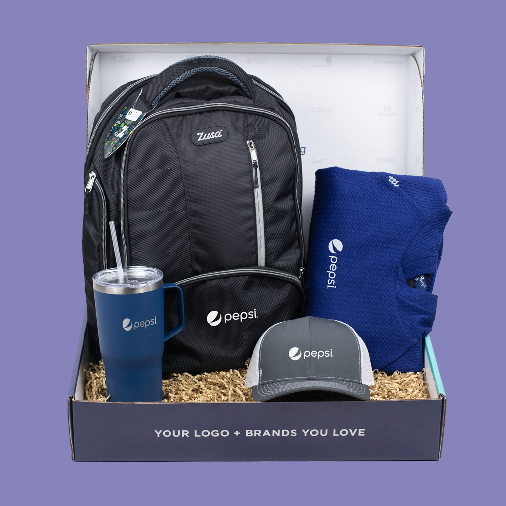 Give your employee eco-friendly company gifts with the custom Zusa sustainable corporate gift set