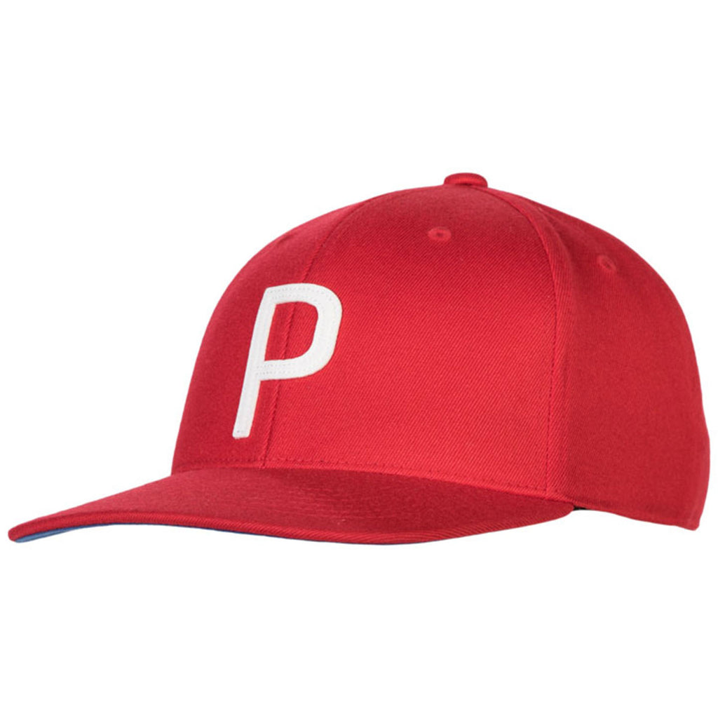 red puma golf hat