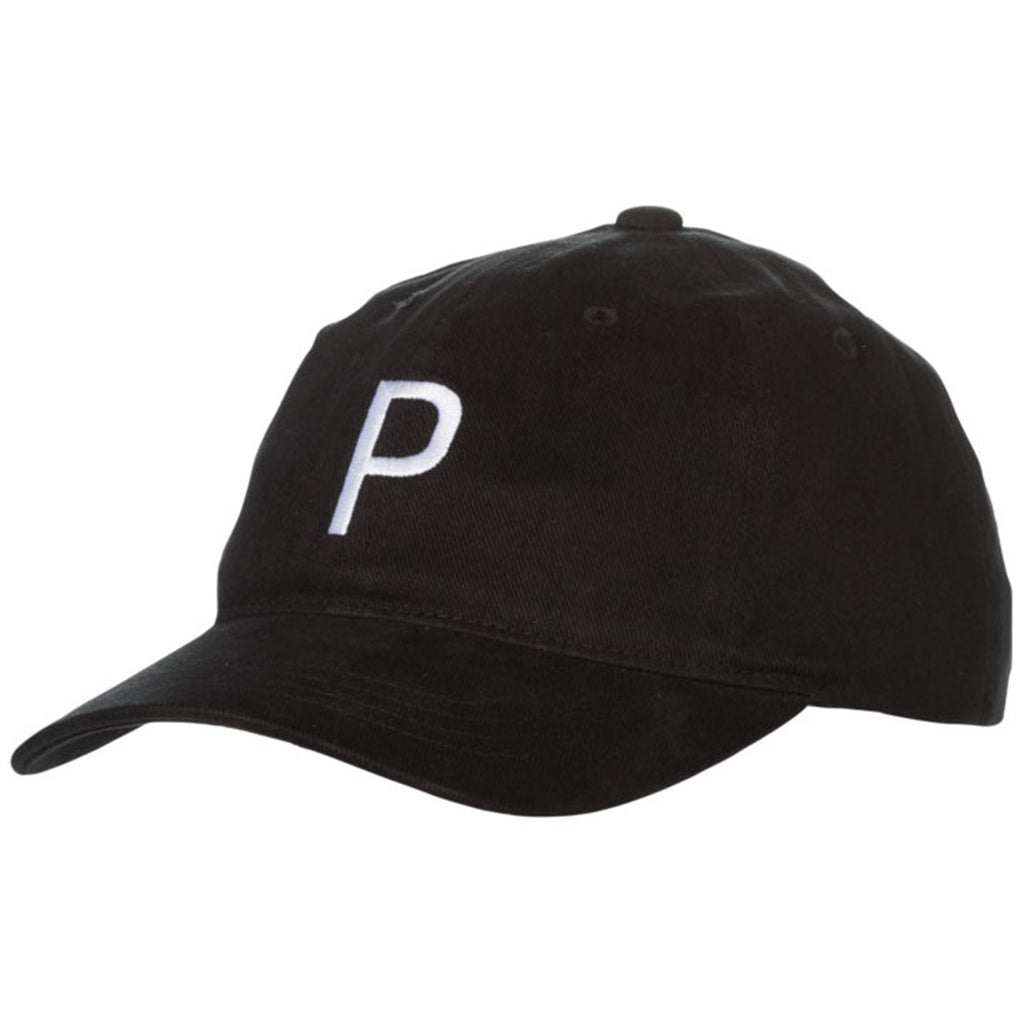 black puma golf hat